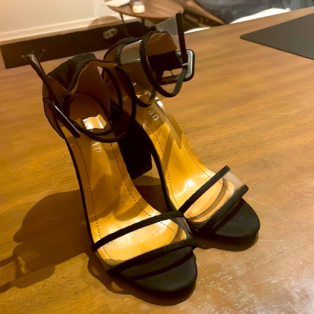 Black heels